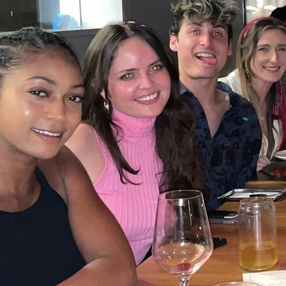 Pink Ribbed Sleeveless Turtleneck Top - Picture 4 of 4